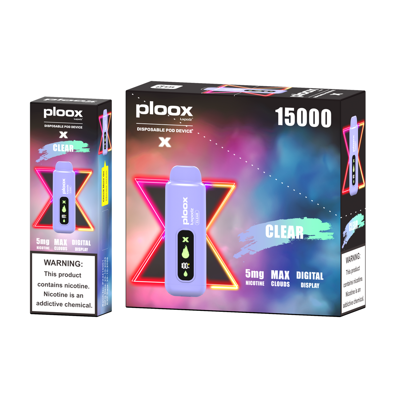 Ploox Hookah Vape by Luxpodz 15000 | VapeRanger Wholesale
