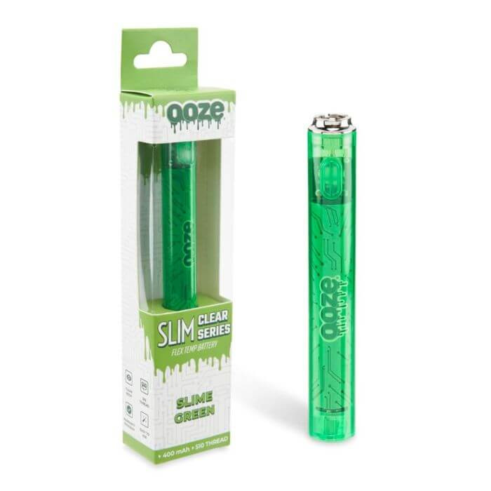 elf bar vape uk Ooze Slim Clear Series 510 Thread Battery