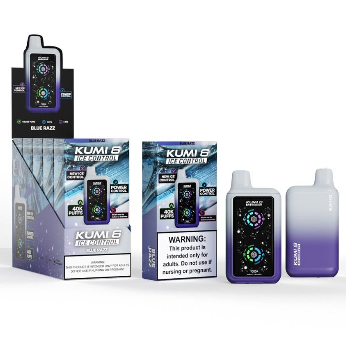 how much is elf bar vape Kumi Six ORO Vape - Blue Razz, Minthyl Disposable Vape