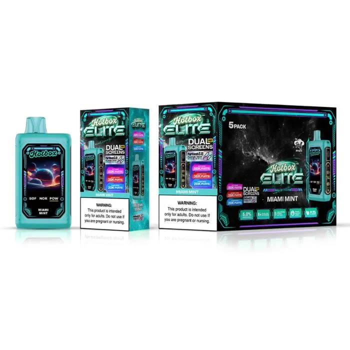 Hotbox Elite 50K Vape by Puff Brands | VapeRanger Wholesale