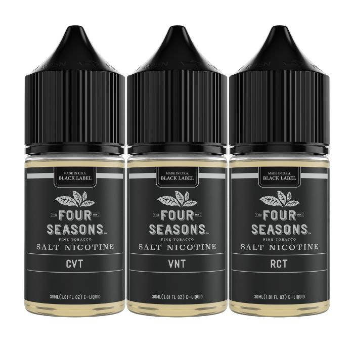 Four Seasons Black Label Nicotine Salts