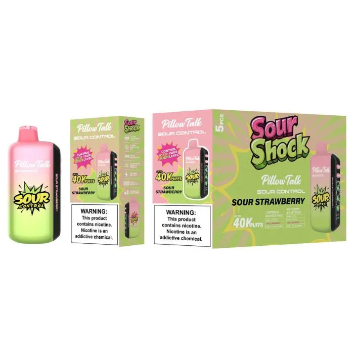 Pillow Talk Sour Control SC40000 Vape | VapeRanger Wholesale