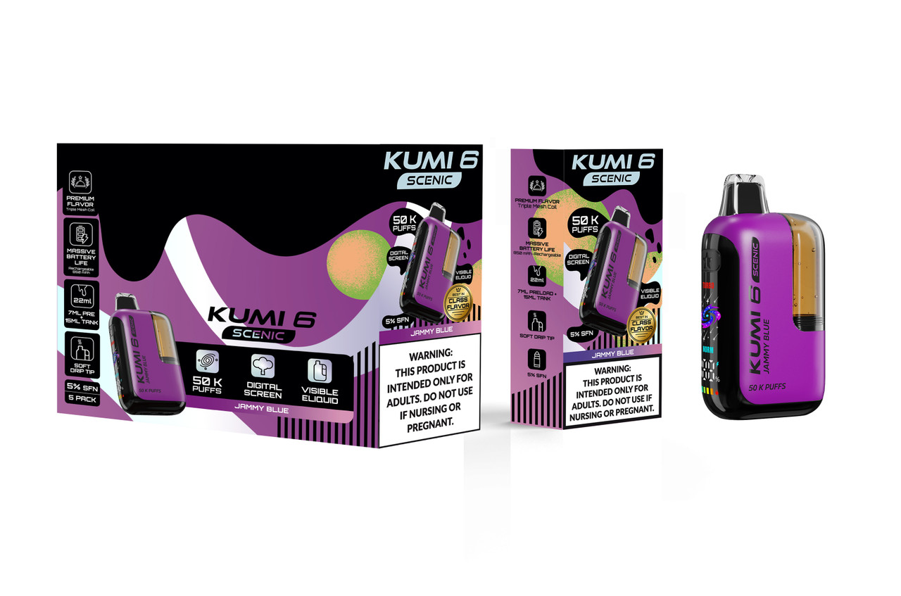 elf bar vape uk Kumi 6 Scenic 50K Disposable Vape main image 1