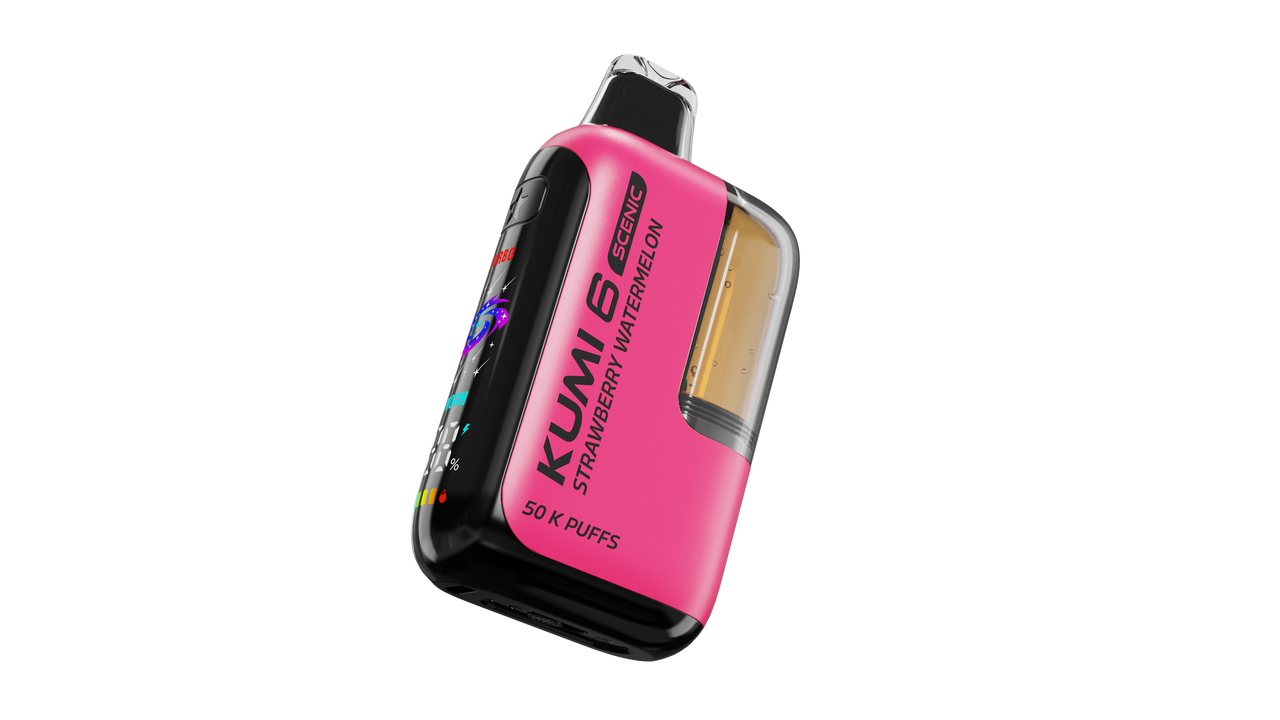 KUMI Six Scenic Vape NC, AR, TX, KY, MS AL, TN, VA Compliant