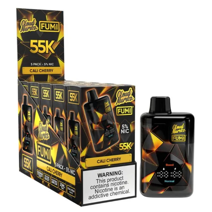 Fumi X Cloud Nurdz 55K Vape | VapeRanger Wholesale
