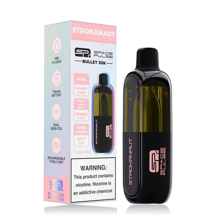 Space Pulse Bullet 30K Vape | VapeRanger Wholesale