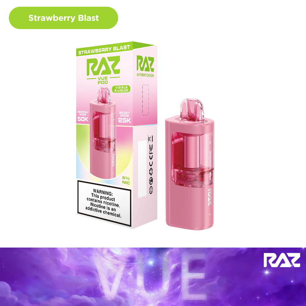 vue vape Raz VUE Pre-filled Replacement Pod (50000 Puffs) main image 0