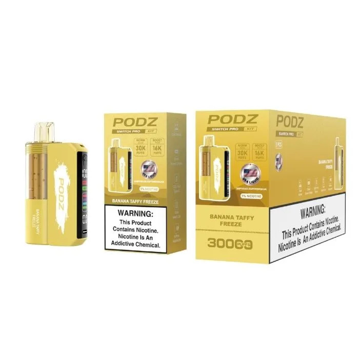 Podz Switch Pro Kit 30K Vape (TX) | Vaperanger Wholesale