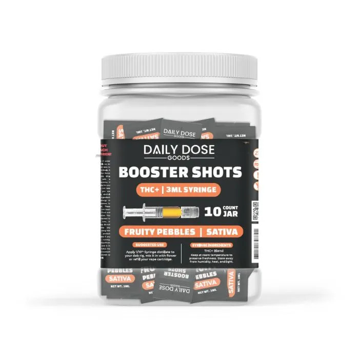 Daily Dose THC + Booster Shot Syringe