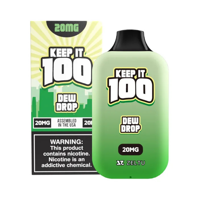 Keep It 100 Vape 40K Wholesale (TX) | VapeRanger Wholesale