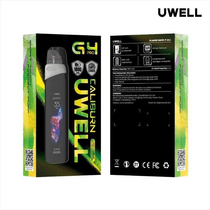 uwell caliburn g4 pro pod kit Uwell Caliburn G4 Pro Kit main image 0