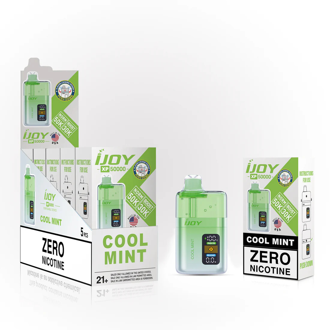 iJoy XP50K Zero Nicotine Disposable | VapeRanger Wholesale
