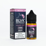 Strawberry Cream Nicotine Salt by BLVK Salt Series