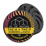 Hi On Nature THCA - THC-P Dab Diamonds In Sauce.