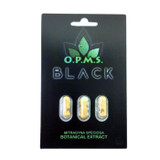 OPMS Kratom Capsules Black