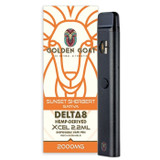 Golden Goat Delta 8 THC Disposable Vape XCEL.