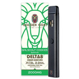 Golden Goat Delta 8 THC Disposable Vape XCEL.
