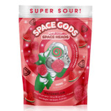 Space Gods Super Sour Heads Gummies.