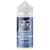 Wild Blackberry Gummy Nixamide Liquid by NIX Liquids.