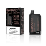 Virginia Tobacco by Kado Bar KB10000 Black Edition Vape