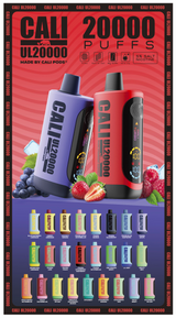 CALI UL20000 Vape Flavors