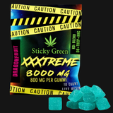Sticky Green Xxxtreme Gummies Box