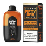Gold Tobacco by Fifty Bar V2 20K Disposable