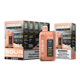 Sour Peachy O'S by OXBar x Pod Juice ICE-NIC Control Vape 35K