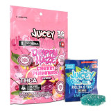 Juicey Liquid Diamonds THC-A Disposable 3g Cherry Pinkonade