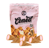Baked Bags Delta 8 Edibles Coned 600MG Strawberry Shortcake