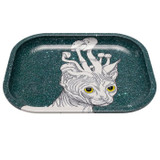 Roots Glass Mini Rolling Tray