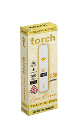 Torch Live Rosin LED Display THC-P Disposable 2.5G Pineapple Fruz
