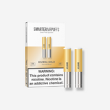 Smarter AirPuffs Tobacco Extract Pods Riviera Gold Smarter AirPuffs Tobacco Extract Pods Riviera Gold