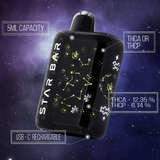 Gold Spectrum THCA Star Bar 5ml Disposable Features