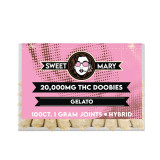 Sweet Mary Delta 8 Joints Doobie Jar 1G