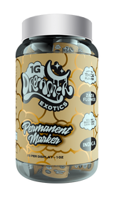 Dreamer Exotics THCA Flower Pop Tube 28G Permanent Marker