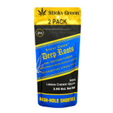 Sticky Green THC-A Deep Roots Hash Holes Shorties