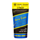 Sticky Green THC-A Deep Roots Hash Holes Shorties