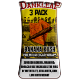 Banana Kush Dankleaf 3pk Premium Cigar Wraps