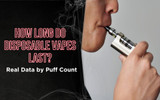 How Long Do Disposable Vapes Last? (Real Data by Puff Count)
