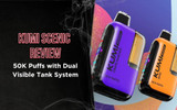 KUMI Scenic Review: 50K Puffs with Dual Visible Tank System & Premium Flavors