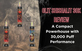 OLIT Shishalit 30K Review: A Compact Powerhouse with 30,000 Puff Performance