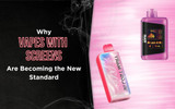 Why Vapes With Screens Are Becoming the New Standard in Disposable Vaping