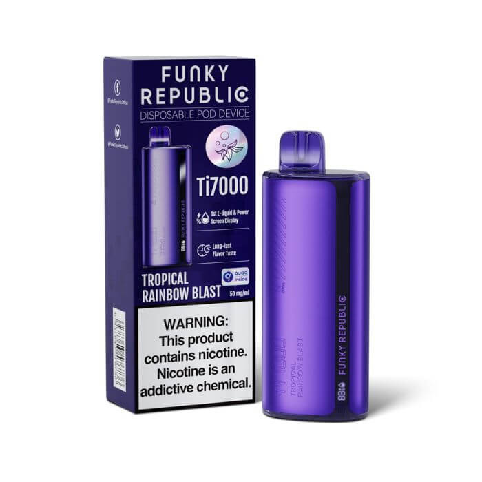 Elf Bar Funky Republic Ti7000 Disposable Vape 7000 Puffs