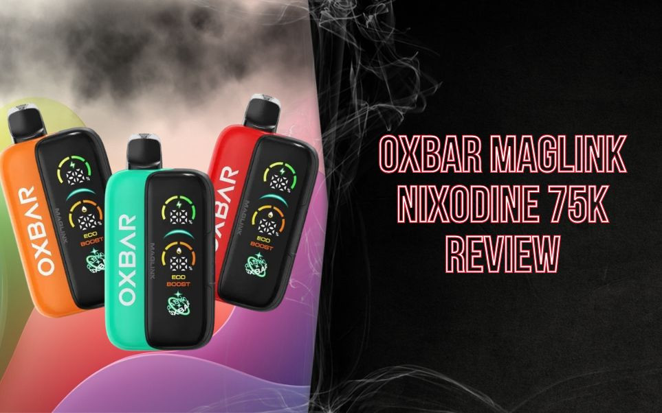 OXBAR Maglink Nixodine 75K Review: The Smart Magnetic Disposable System Changing High Puff Vapes thumbnail image
