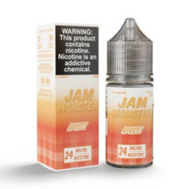 Apricot Tobacco Free Nicotine Salt Juice by Jam Monster