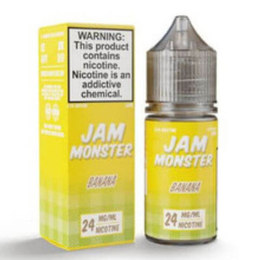 Banana Tobacco Free Nicotine Salt Juice by Jam Monster