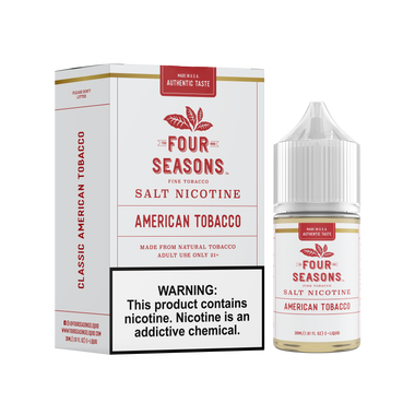 American Tobacco Nicotine Salt Juice by Four Seasons