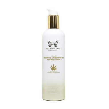 Mile High Cure All Natural Hemp Argan Oil & Shea Butter Lotion