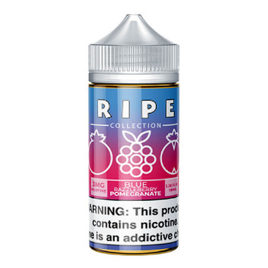 Blue Razzleberry Pomegranate by The Ripe Collection by Vape 100 E-Liquid #1